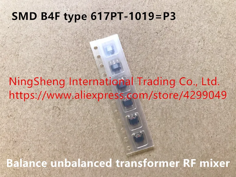 

Original new 100% SMD B4F type 617PT-1019=P3 balance unbalanced transformer inductor RF mixer