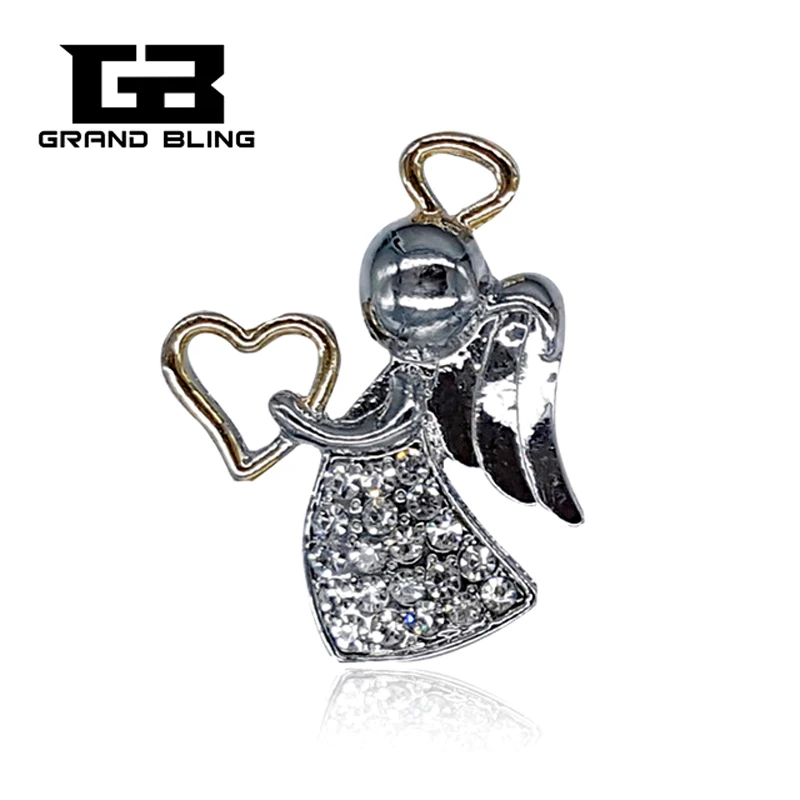 Shiny Angel Rhinestone Brooch Pins FREE SHIPPING