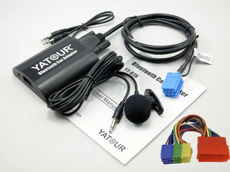 Yatour Bluetooth Calling decorder BTA for Audi Radio Chorus 1/2 Concert 1/2 Symphony 1/2 Na Smart Phone Hand-free A2DP Music Yatour Bluetooth Calling decorder BTA for Audi Radio Chorus 1/2 Concert 1/2 Symphony 1/2 Na Smart Phone Hand-free A2DP Music