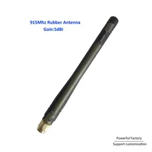 OEM/ODM SMA Мужской 5dBi 915 МГц резиновая антенна 110 мм 868 МГц 433 МГц 415 МГц РЧ антенна 1 шт