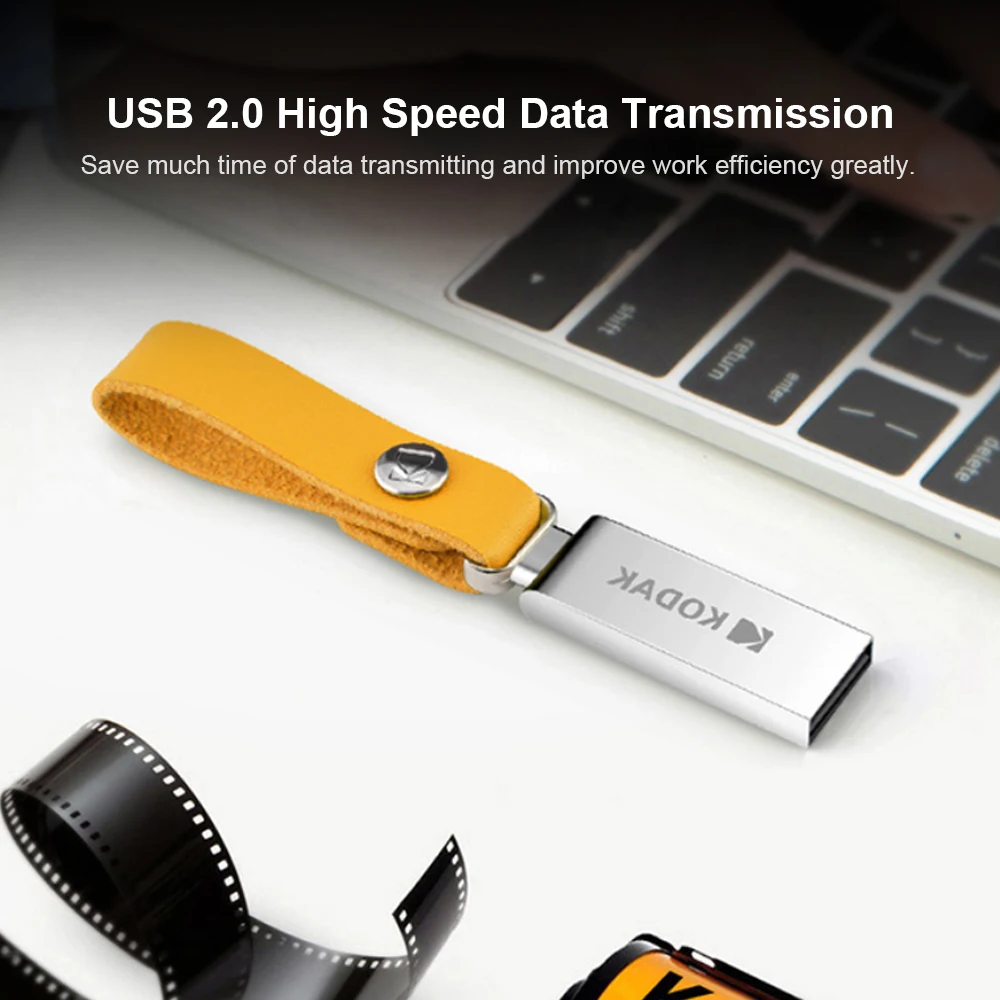 K122 KODAK USB 2 0 u диск водонепроницаемый ударопрочный 64 ГБ 32 16 флеш накопитель