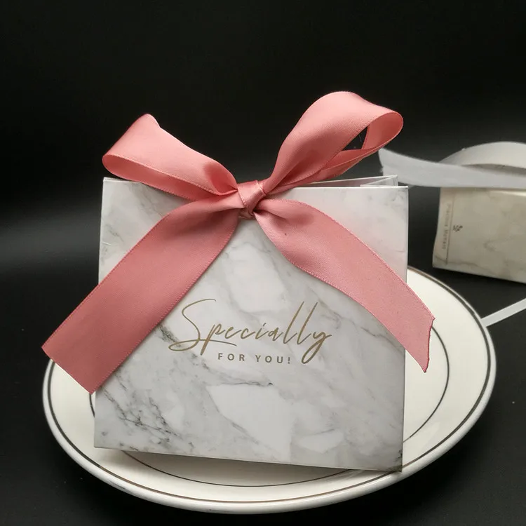 25 шт Розовый Мраморные линии бумажный пакет для конфет коробка для подарка украшения/вечерние принадлежности/свадебные любимые подарочные коробки
