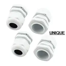 4 шт. водонепроницаемый сальник разъем M20x1.5 w гайка для ребенка от 6 до 12 мм Диаметр кабель провод