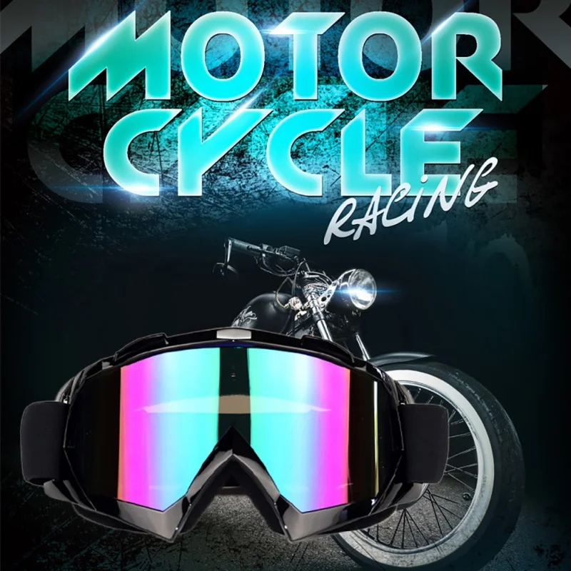 Cool Skiing Eyewear Glasses Windproof Eye-protective Motor Cycling TPU PC Goggles Large Size With Sponge Mats Changable Belt2 Cool Skiing Eyewear Glasses Windproof Eye-protective Motor Cycling TPU PC Goggles Large Size With Sponge Mats Changable Belt2
