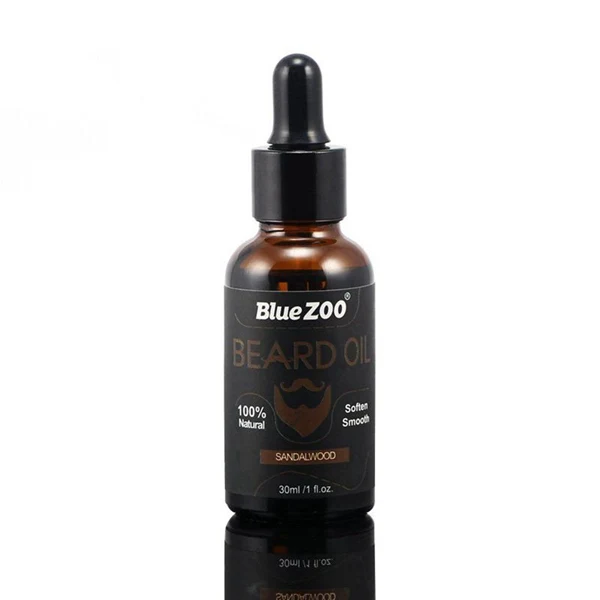 

BlueZOO 100% Natural Beard Oil for Men,Leave In Conditioner and Softener for Grooming, Styling, and Shaping