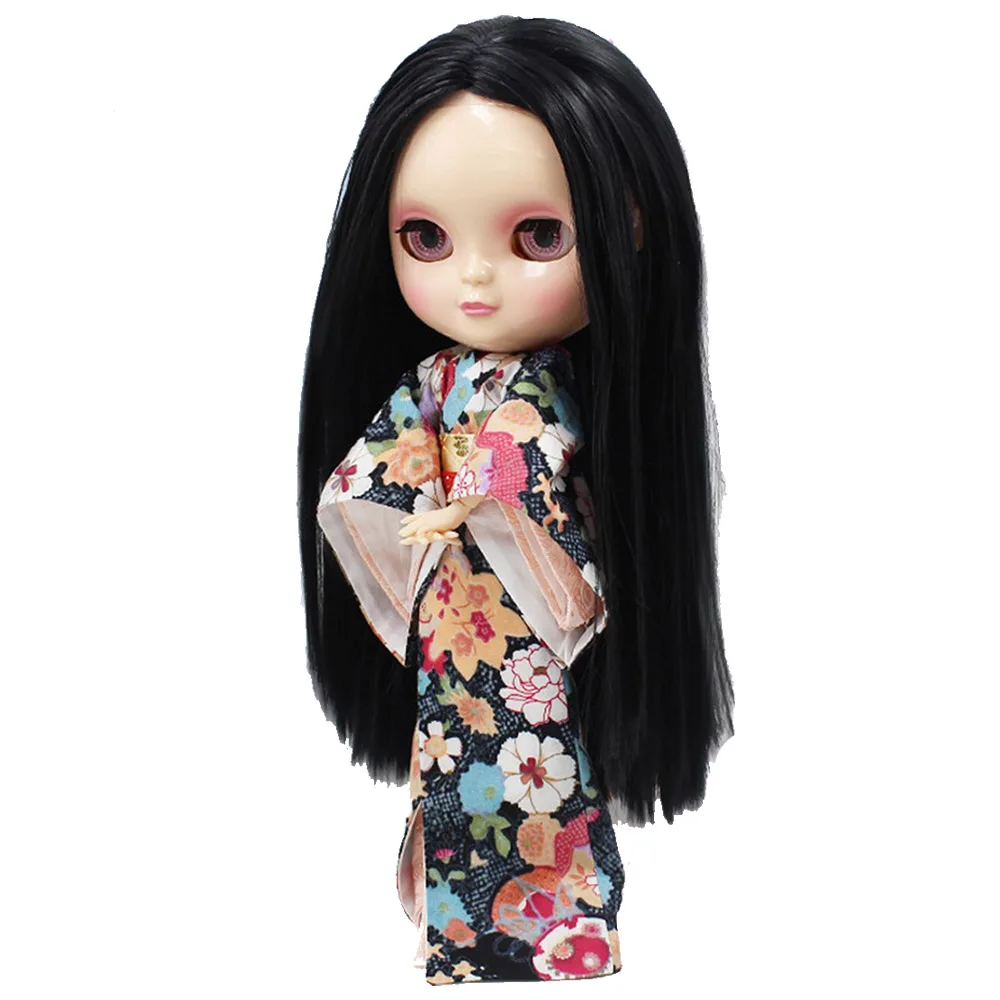 

Fortune Days ICY nude Doll Joint Body small chest balck straight hair No.9601 free shipping