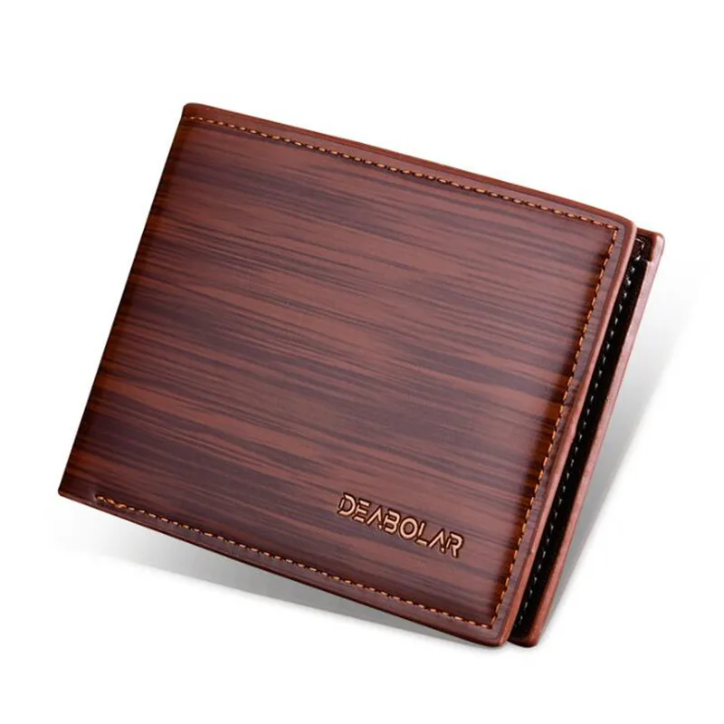 

Men Short Wallet Fashion Korean Version Of The Multi-Function Wallet Simple Retro Student Purse Casual Card Package Money Bag