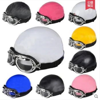 

motorcycle helmet Korean helmet half covered men and women Four Seasons General safety helmet