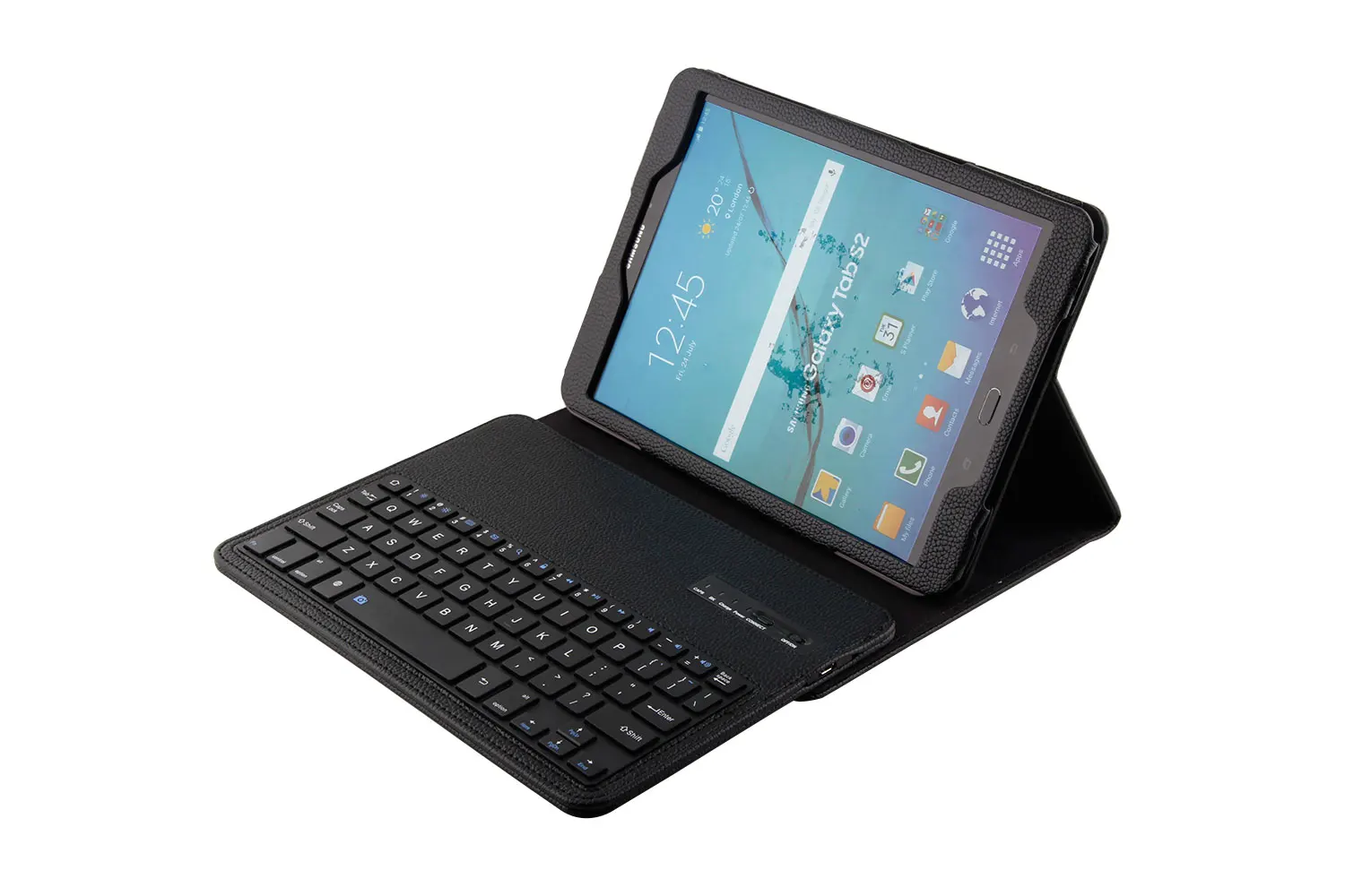 Для Samsung Galaxy Tab S2 9,7 Беспроводной Bluetooth клавиатура чехол для Galaxy Tab S2 9,7 T810 планшет кожаный чехол с откидной крышкой с функцией подставки+ стилус
