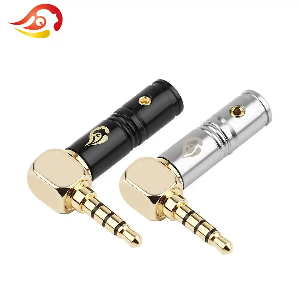 3.5mm Audio Connector 3.5 Jack 90 Degrees 3 pole Headphone Plug