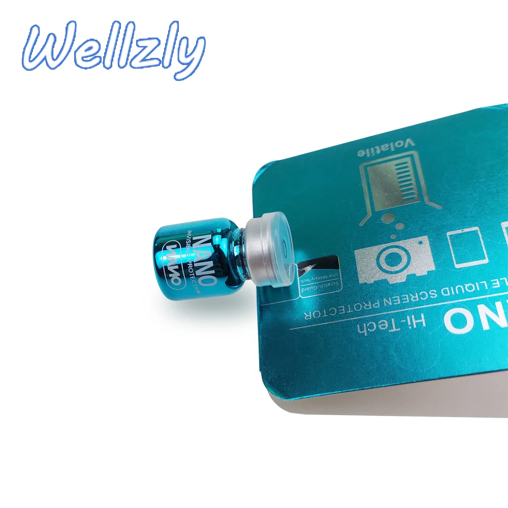

Wellzly nano liquid lcd on LCD Screens for iPhone redmi Nano liquid screen protector for all mobile phone screen sıvı koruyB98