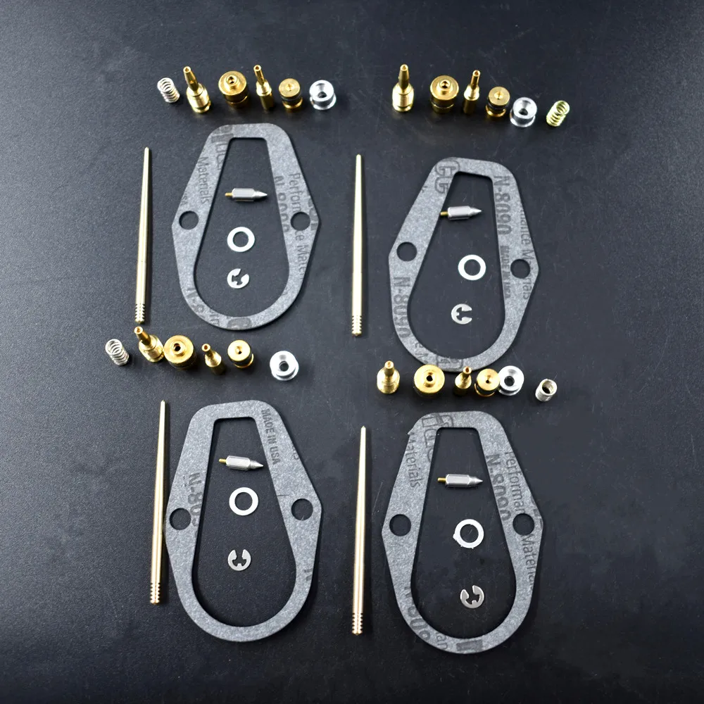 

New Four Carb Rebuild Kits Kit for Honda CB500 F CB500F CB 500 Carburetor Jet Free Shipping