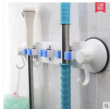 

Chuck wall mop tied broom frame shelf mop the bathroom toilet toilet is received