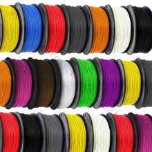 Hohe Qualität 1 kg 3d-drucker Filamente Kunststoff-gummi-material-verbrauchsmaterial, ROHS zertifiziert, 1,75/3mm ABS/PLA Optional