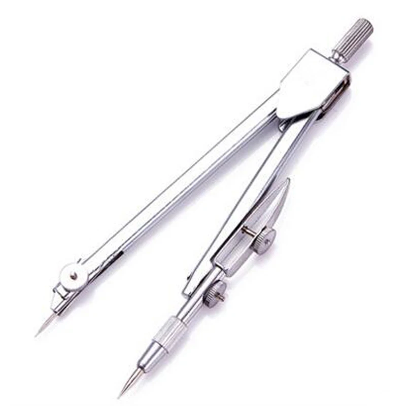 5pcs lot school stationery drawing tool metal drafting compasses set
