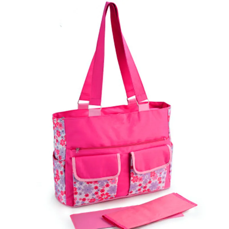 

One-shoulder Multi-function Maternal and Child Labor Package Natural Print Waterproof Oxford Large-capacity Mummy Bag F44