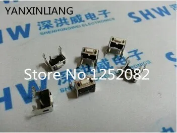 

100PCS Tact Switch Micro Switch button switch 3 * 6 * 4.3 side of the bracket horizontal switch buttons 3X6X4.3