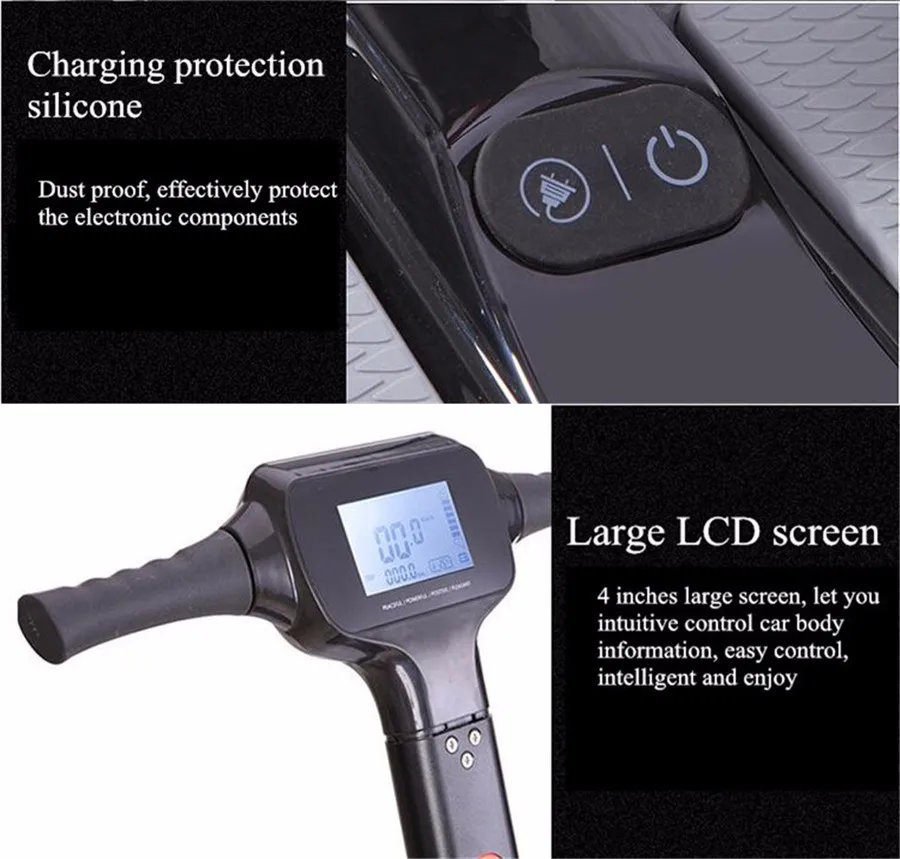 Discount A6 1000W MOTOR POWER 520wh electric bicycle can run 65KM, max 18km/h, self-balancing scooter DOUBLE wheel 14" tyre 17 Discount A6 1000W MOTOR POWER 520wh electric bicycle can run 65KM, max 18km/h, self-balancing scooter DOUBLE wheel 14" tyre 17