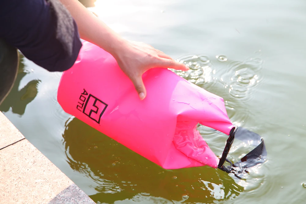 Открытый 10L водонепроницаемый мешок для воды складной дайвинг Туризм Путешествия сухой мешок сумки для плавания Кемпинг Душ контейнер для