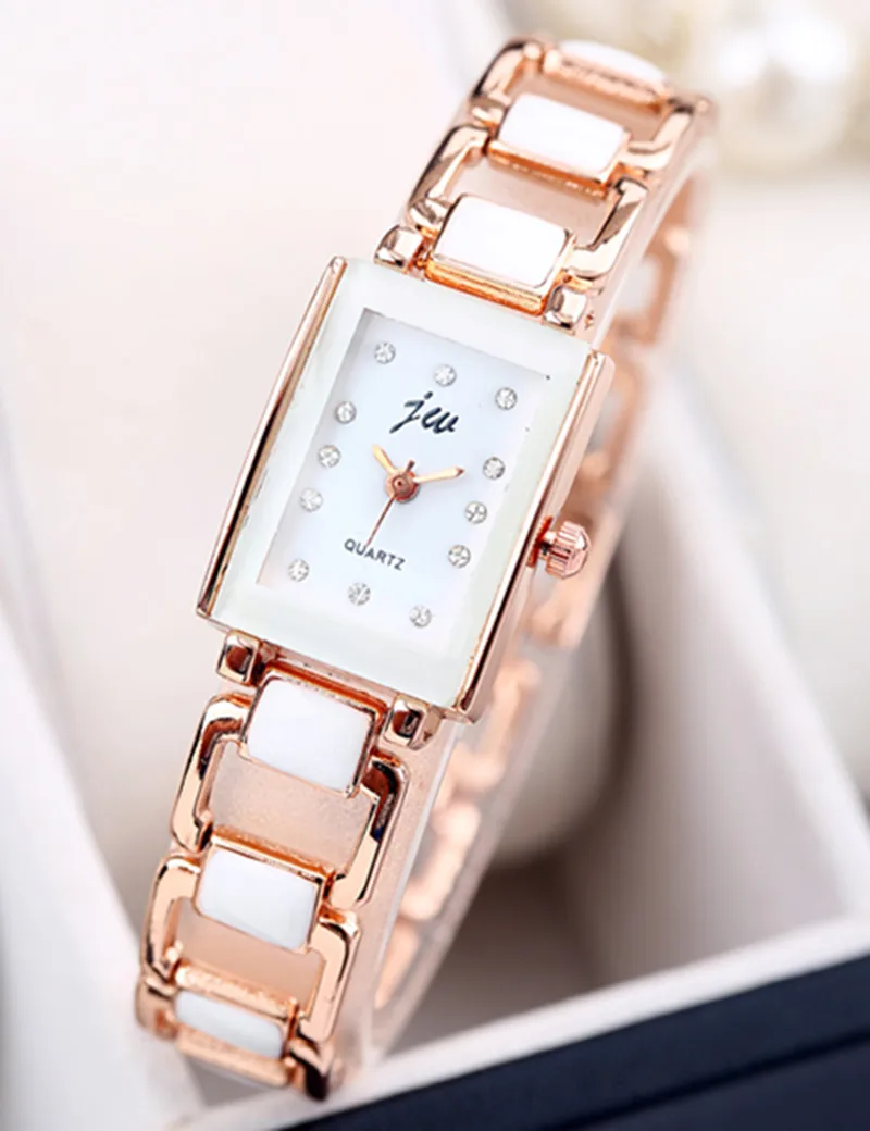 

New Luxury Brand JW Fashion Watches Women Stainless Steel Quartz Watch Ladies Dress Casual Wristwatches Hours Female Clock