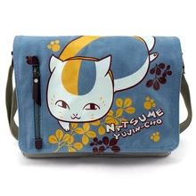 Anime Natsume Yuujinchou Cosplay Anime alrededor de la bolsa de Mensajero de viaje de regalo de cumpleaños hombres y mujeres bolsa de hombro