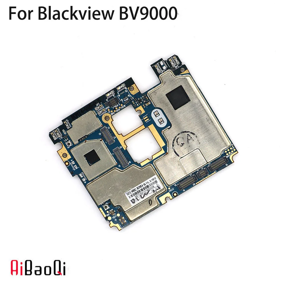 AiBaoQi новая оригинальная материнская плата 6G+ 128G rom материнская плата с гибким кабелем для телефона Blackview BV9000 Pro Android 7,1