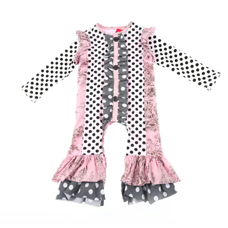 2015 Newest Cotton Fall Infant Bodysuit Baby Girls Bodysuits Winter