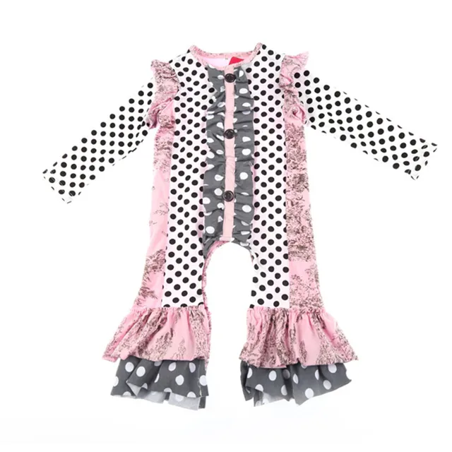2015 Newest Cotton Fall Infant Bodysuit Baby Girls Bodysuits Winter