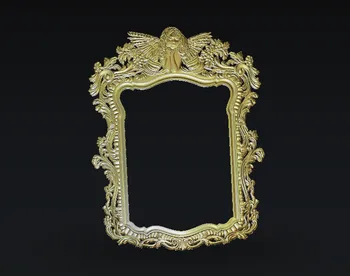 

CNC Router relief frame model 3D model artcam type3 cnc engraving STL format E83