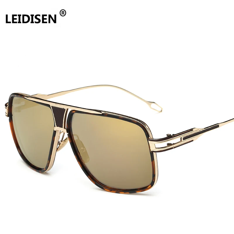 LEIDISEN стиль Солнцезащитные очки Мужские брендовые дизайнерские солнцезащитные очки для вождения Oculos De Sol Masculino Grandmaster Квадратные Солнцезащитные очки