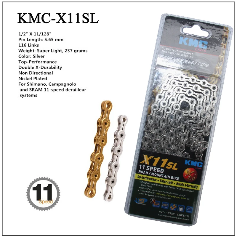 10 Speed Bike Chain 116L Z10 NEW