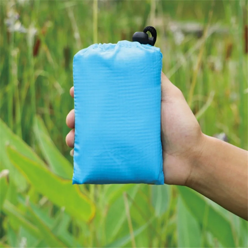Портативное ультратонкое складное компактное одеяло для кемпинга водоустойчивое одеяло для рыбалки на открытом воздухе лежак для пляжа пикника самоуправляемый коврик