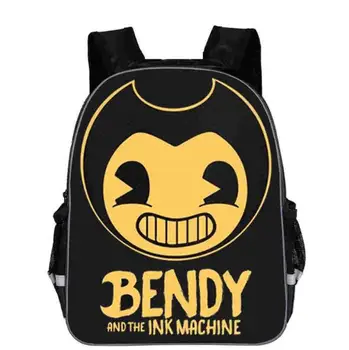 

2019 Children School Bags Bendy and The Ink Machine Backpack Student Book Backpack Daily Backpack Cartoon Mochila Schoolbag