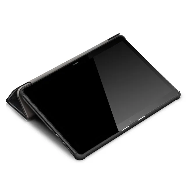 Чехол-подставка из искусственной кожи для huawei MediaPad T5 10 AGS2-W09 AGS2-L09 AGS2-L03 10," планшет+ 2 шт защита экрана