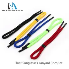 Maximumcatch, 3 шт., поплавок, солнцезащитные очки, ремешок, светильник, плетение, нить, шнур для шеи, разноцветный ремешок для очков, шнур, Рыболовный аксессуар
