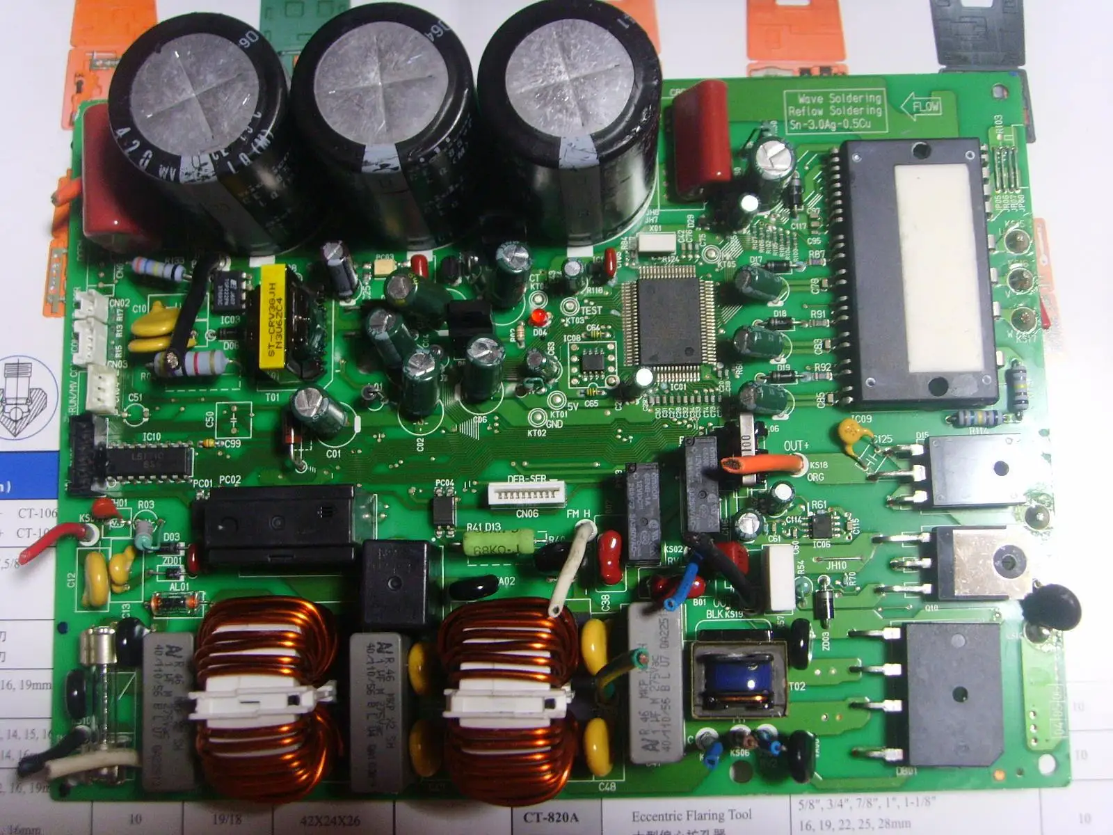 Inverter air conditioner computer board control panel POW  