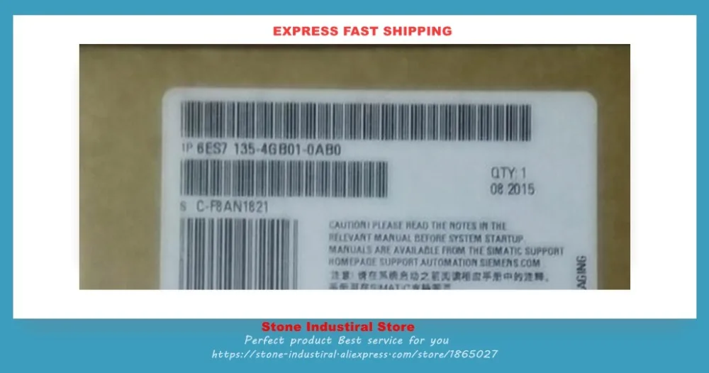 6ES7 135-4GBO1-OABO SIMATIC DP электронный модуль для ET 200S 2 AO 6ES7135-4GB01-0AB0 новая оригинальная