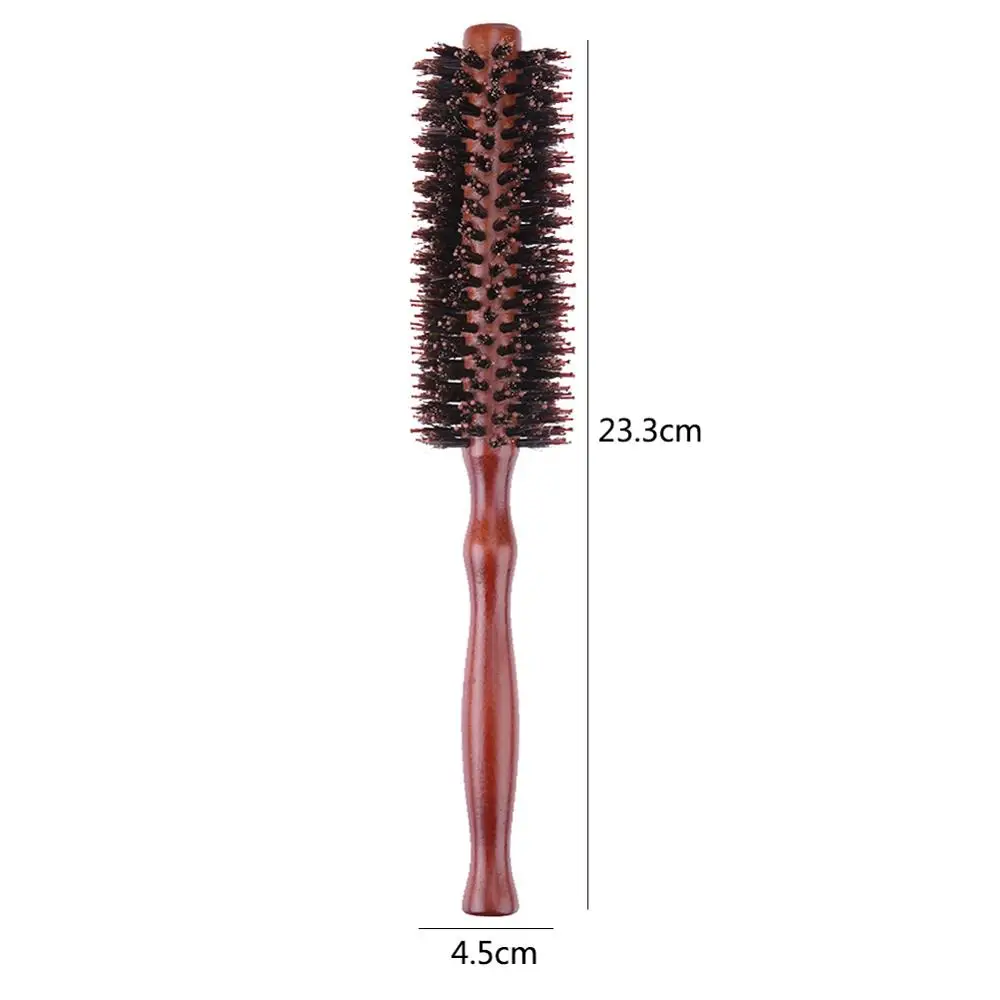 Расческа для вьющихся волос, высокое качество, деревянная ручка, термостойкая расческа, расческа для волос, пушистая расческа, инструмент для укладки волос - Цвет: 05