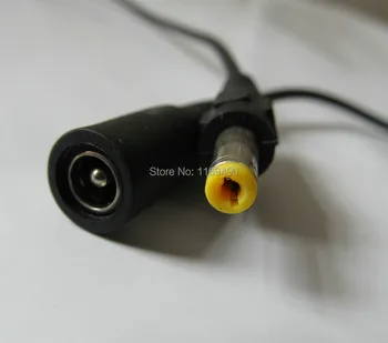 

10pcs / lot Good Quality Straight Short DC 5.5x2.1mm female to dc 4.8x1.7mm male power Plug connector cord extension cable 15cm