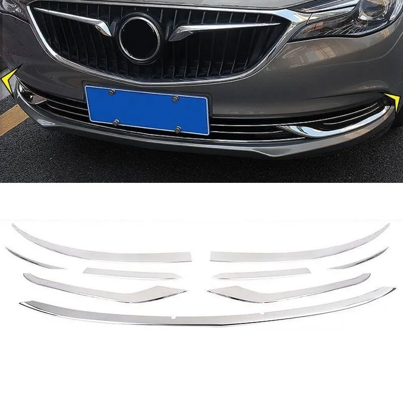

Automovil Automobile Decorative Front Fog Lamp Exterior High-grade Bright Sequins Trim Car Styling 18 19 FOR Buick Excelle GT