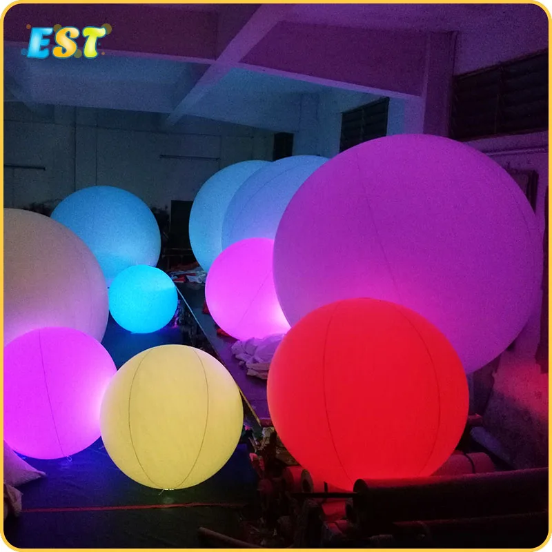

1.5m Cheap Inflatable Zygote Ball With Led Light For Event