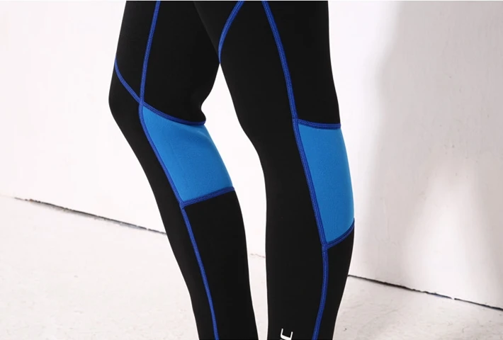 Hisea 3mm Neoprene Men Diving Suit One-piece Long-sleeve Wetsuits Long Pants Surfing Snorkeling Suits Swimwear78