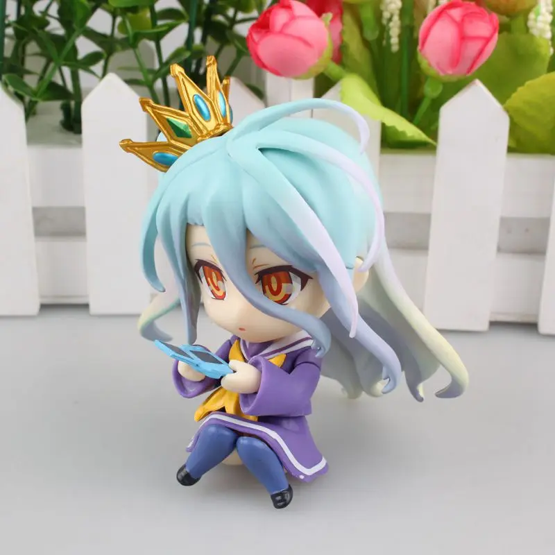 Аниме No Game No Life Nendoroid Sora 652& Shiro 653 ПВХ фигурка Коллекционная модель игрушки 10 см