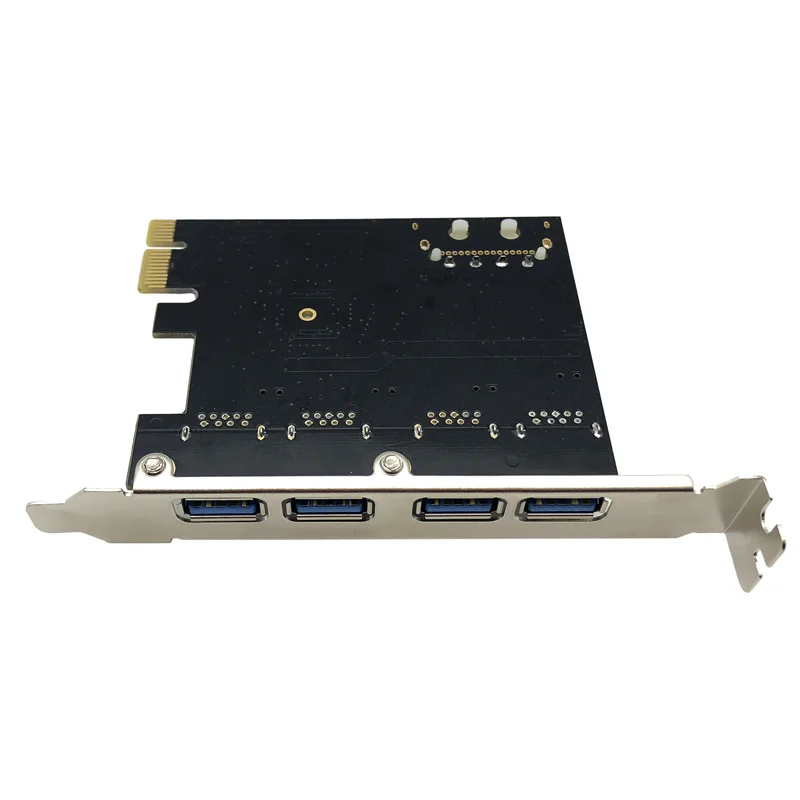 U3V PCI Express Post Card PCI-E USB 3,0 адаптер карта 4 порта 5 Гбит/с PCIE карта расширения добавить на карту для системы Windows