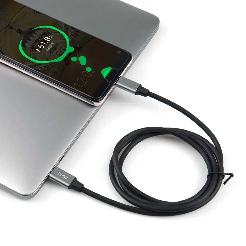 Кабель USB Type C на 3 1 Gen2 20 в 5A PD 10 Гбит/с 4K60 Thunderbolt для Ipad pro/Nintendo Switch|Переходники и