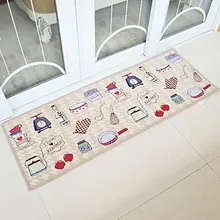Милые кухонные коврики, дизайнерский мультяшный дверной коврик, коврик для гостиной