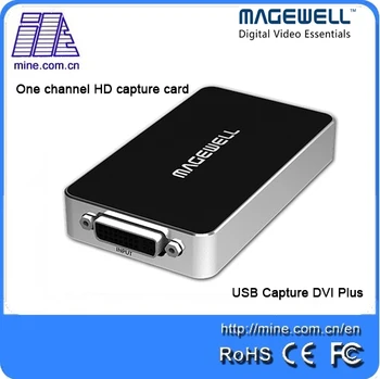 

Magewell USB Capture DVI Plus 1 channel DVI USB 4K capture card