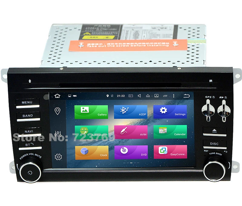 Clearance 64G ROM No Tax Android 9.0 Car DVD Player GPS Navigation System Radio Media Stereo for Porsche: Cayenne (2003-2010) 3 Clearance 64G ROM No Tax Android 9.0 Car DVD Player GPS Navigation System Radio Media Stereo for Porsche: Cayenne (2003-2010) 3