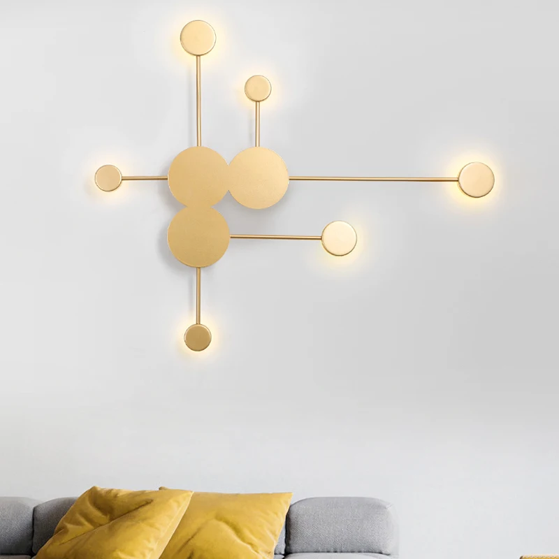 

Nordic Wall Lamp Creative Modern led Wall Lamp Individual Living Room led Light Staircase aisle Wall Light Cafe Decorative Light