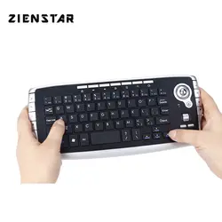 Zienstar WirelessTrack мяч клавиатура с USB приемник, Fly мышь кнопка для ПК, ноутбук, Smart tv